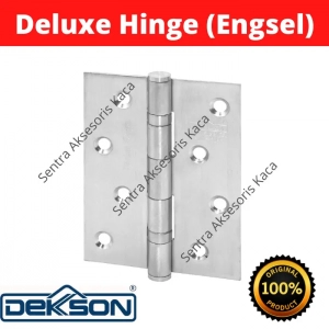 Deluxe Hinge Dekkson - Engsel Kupu kupu dekkson ESS DL 4X3X2MM 2BB SSS 4 Inch