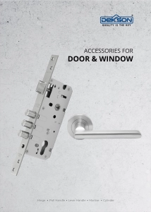 brosur aksesoris pintu dan jendela deksson